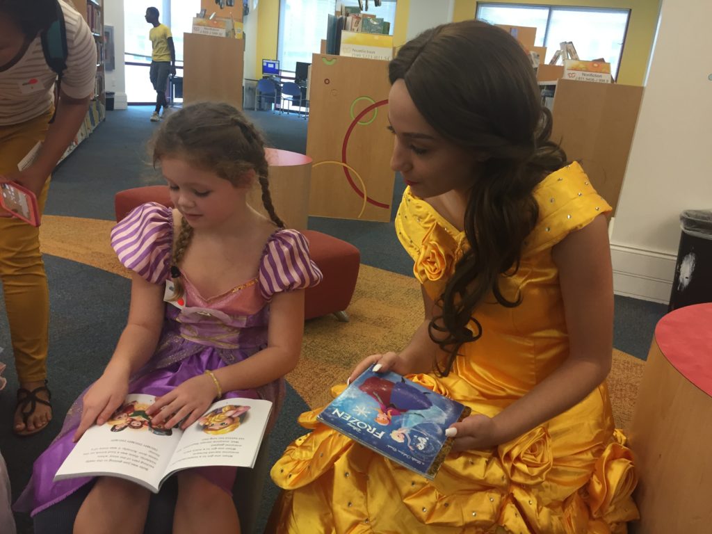 read to a princess
